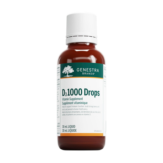 Genestra D3 1000 Drops 30mL