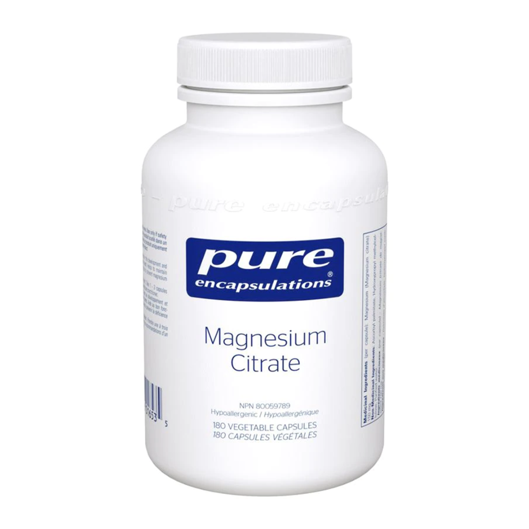 Pure encapsulations magnesium citrate
